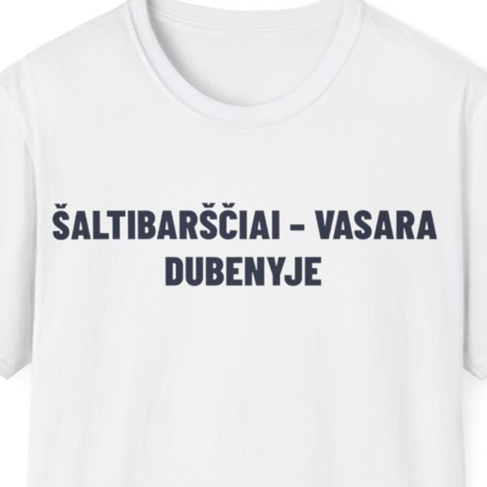 Šaltibarščiai – vasara dubenyje · Marškinėliai