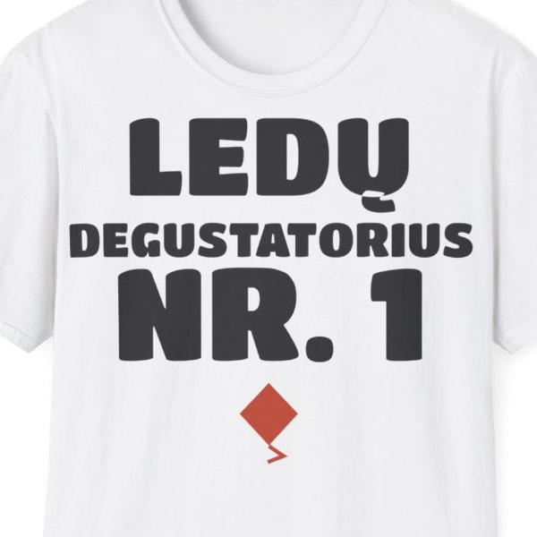 Ledų degustatorius nr. 1 — Marškinėliai, spaudos pusė