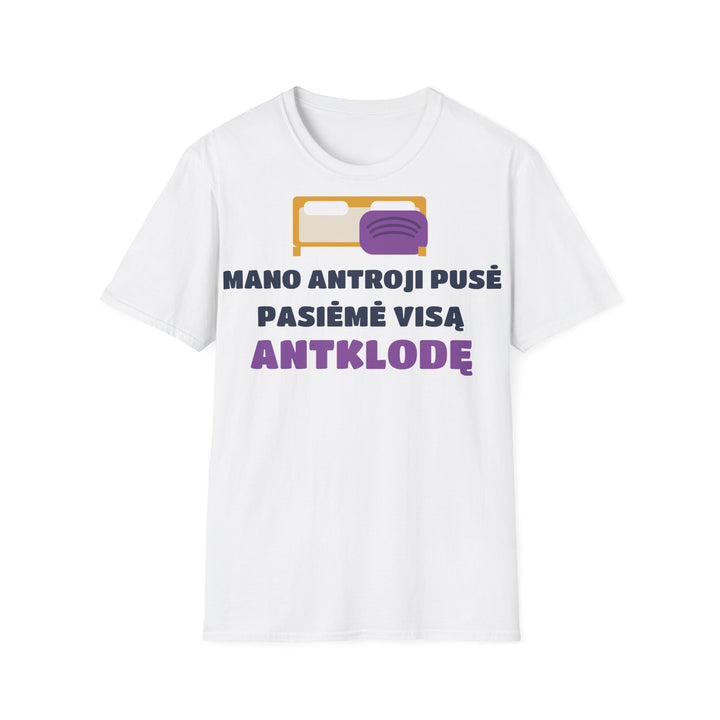 Mano antroji pusė pasiėmė visą antklodę