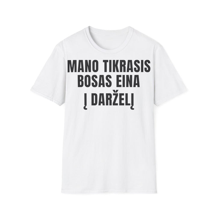 Mano tikrasis bosas eina į darželį