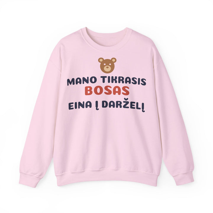 Mano tikrasis bosas eina į darželį