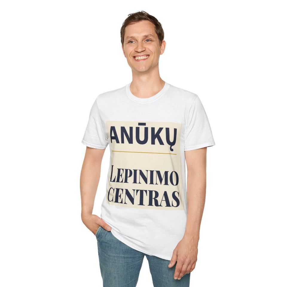 Anūkų lepinimo centras – marškinėliai ant modelio