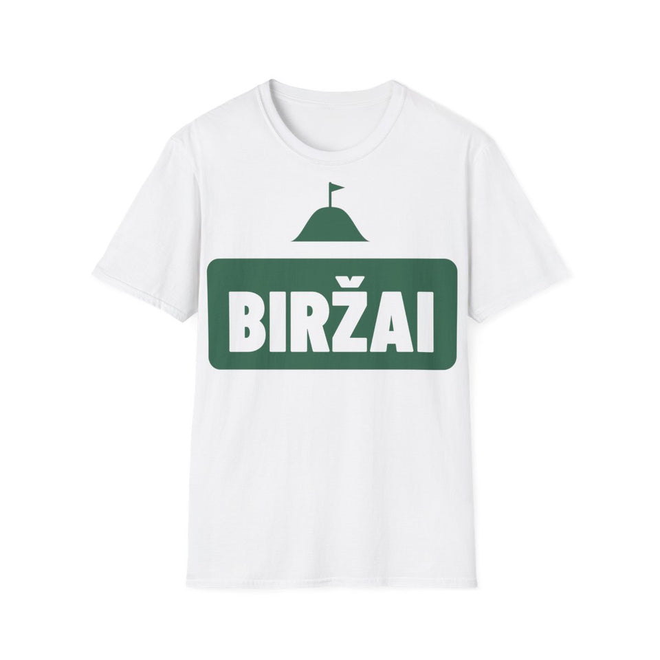 Biržai — Marškinėliai; maketas 2, vaizdas iš priekio