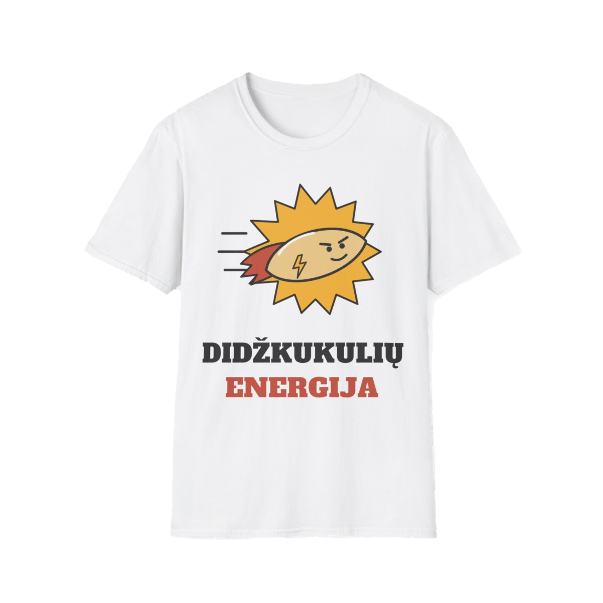 Marškinėliai „Didžkukulių energija“ – nuotrauka 1