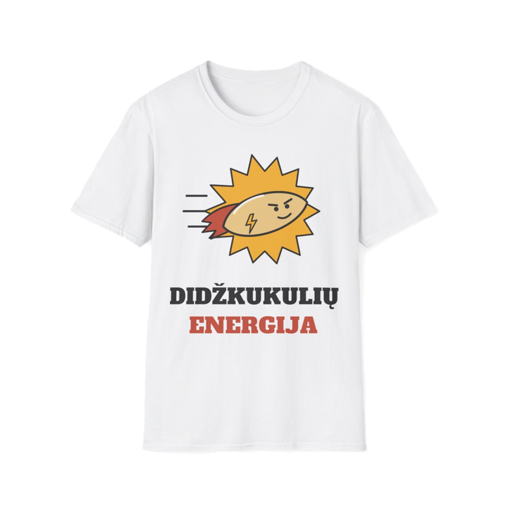 Marškinėliai „Didžkukulių energija“ – nuotrauka 1