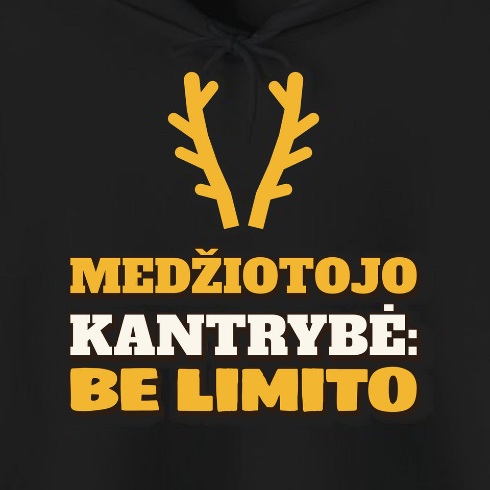 Medžiotojo kantrybė: be limito