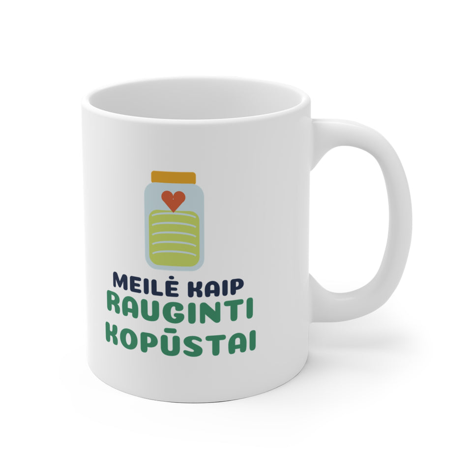 Meilė kaip rauginti kopūstai