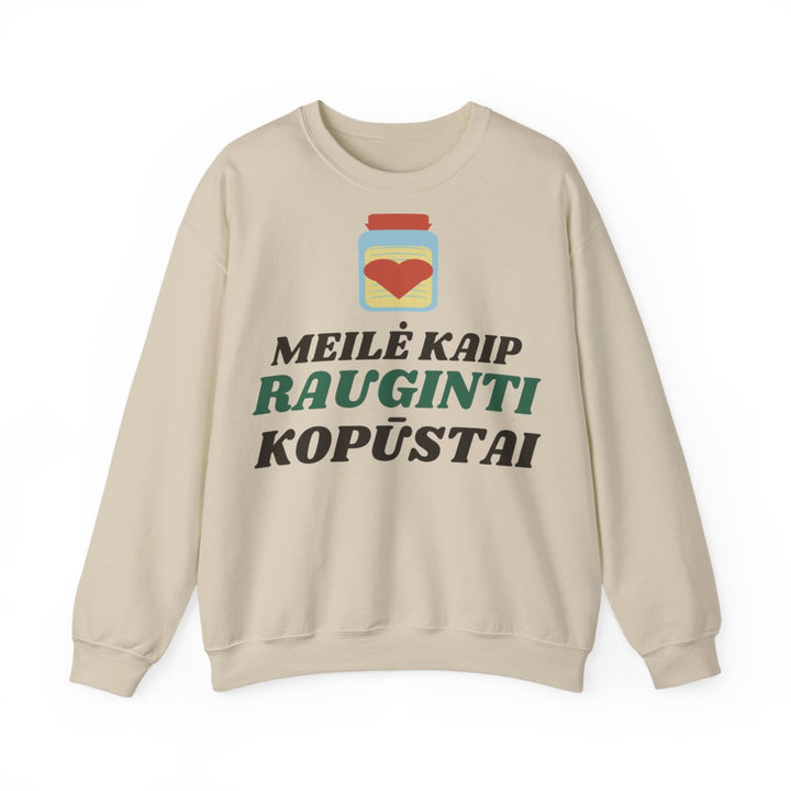 Meilė kaip rauginti kopūstai