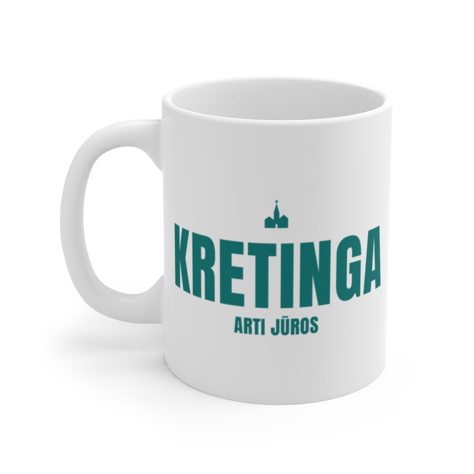 Kretinga — Puodelis; maketas 2, vaizdas iš priekio