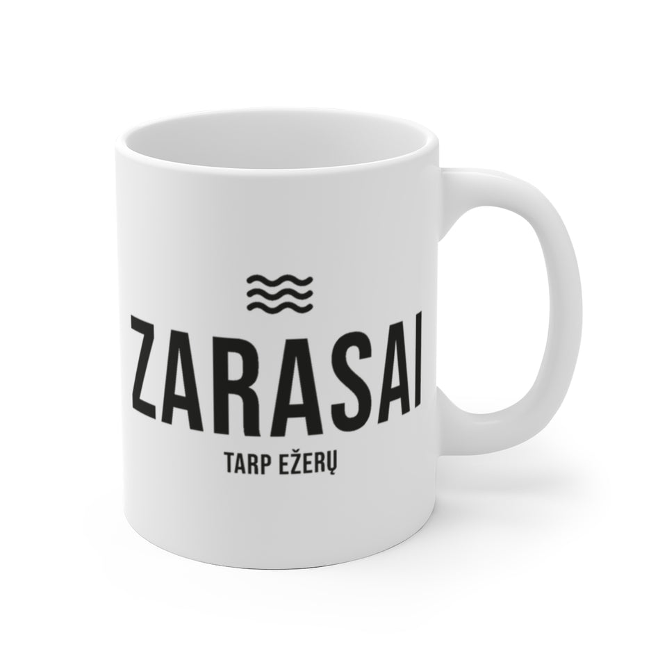 Zarasai — Puodelis; maketas 1, vaizdas iš priekio