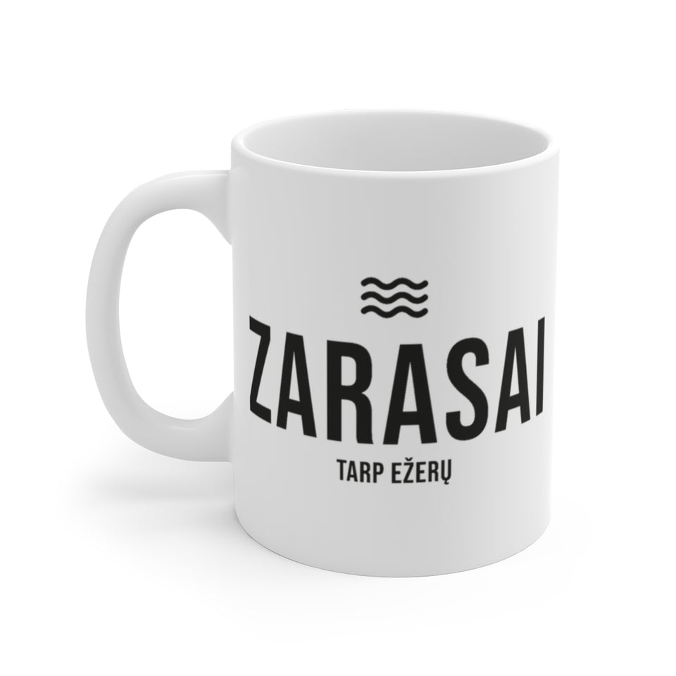 Zarasai — Puodelis; maketas 2, vaizdas iš priekio