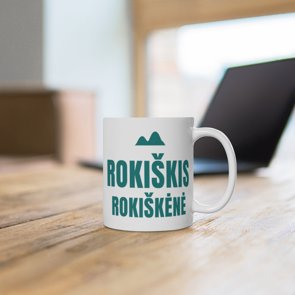Rokiškis – Rokiškėnė – puodelis ant stalo