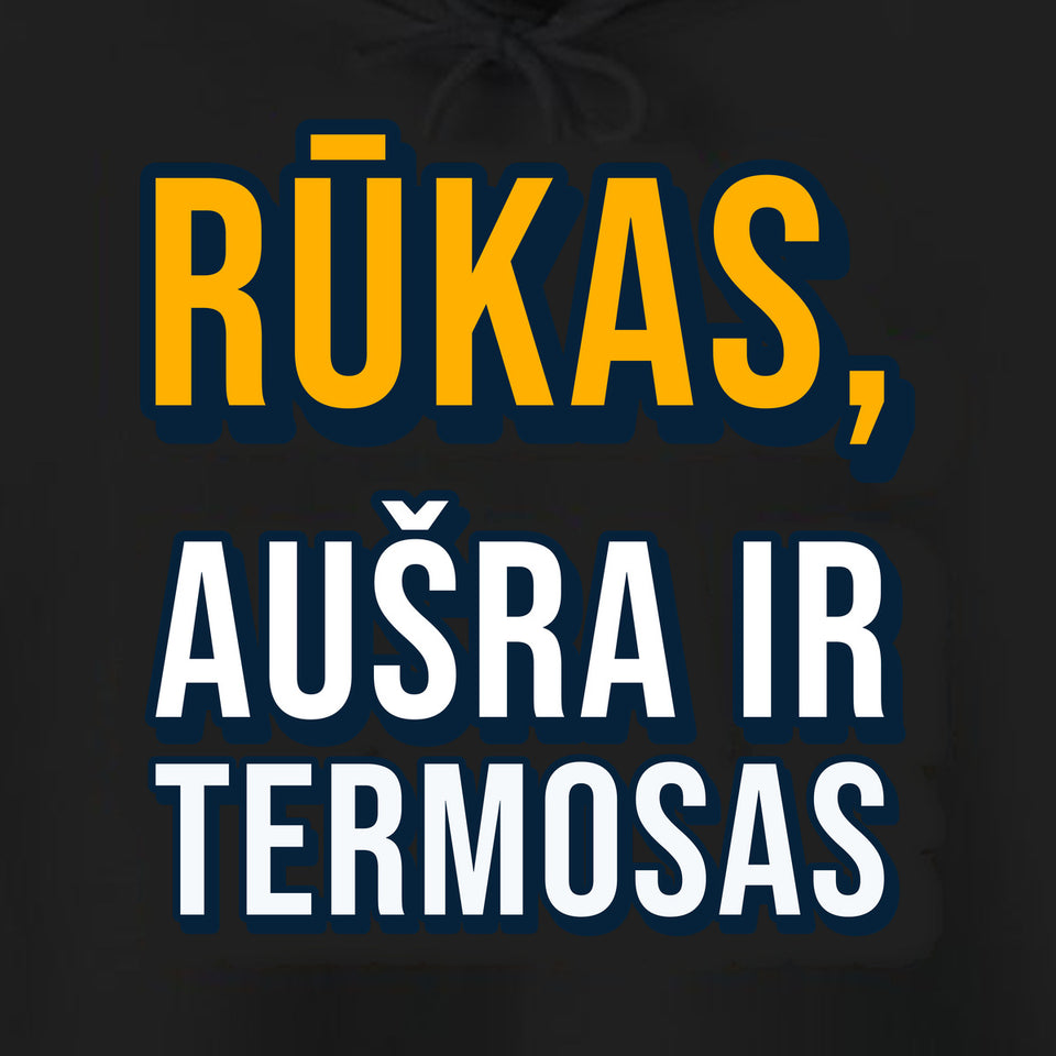 Rūkas, aušra ir termosas
