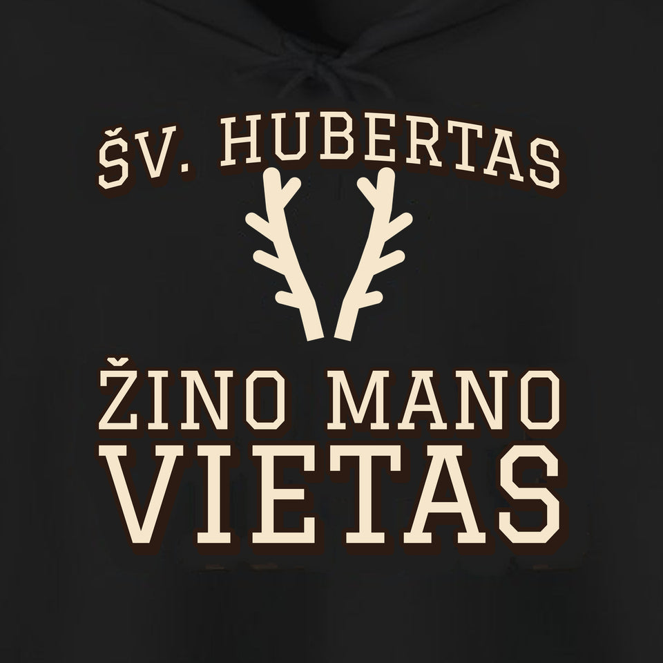 Šv. Hubertas žino mano vietas
