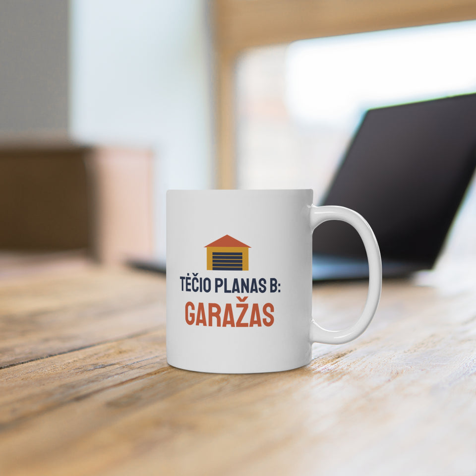 Tėčio planas B: garažas