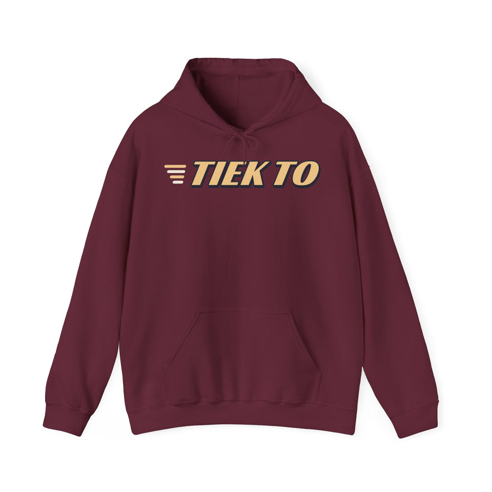 Džemperis su gobtuvu „Tiek to“