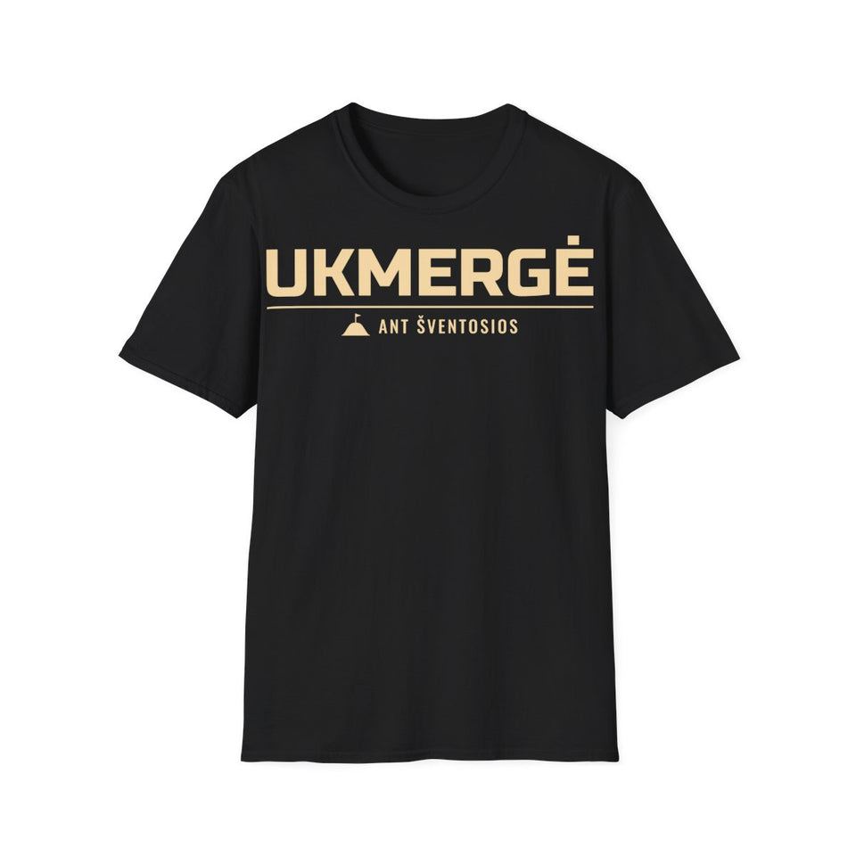 Ukmergė — Marškinėliai; maketas 1, vaizdas iš priekio